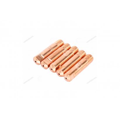 Сварочный наконечник для горелки MIG/MAG E-CU, M6x25, 1 мм, 5 шт.